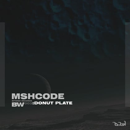 Donut Plate album by Mshcode - Drum and Bass Cover Art