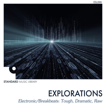 Explorations album by Krust - Drum and Bass Cover Art