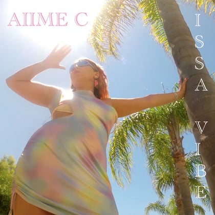 Issa Vibe album by AIIME C - Drum and Bass Cover Art