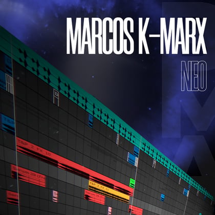 Neo album by Marcos K-Marx - Drum and Bass Cover Art