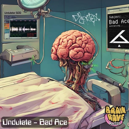 Undulate album by Bad Ace - Drum and Bass Cover Art