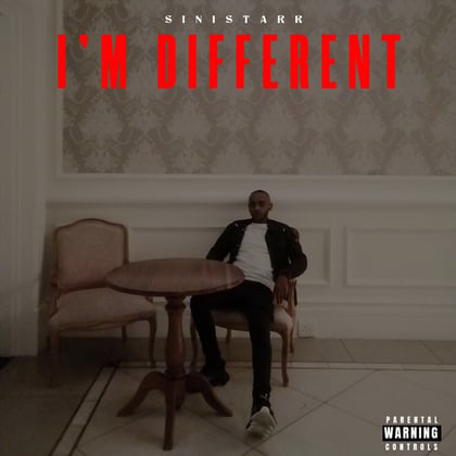 I'm Different album by Sinistarr - Drum and Bass Cover Art