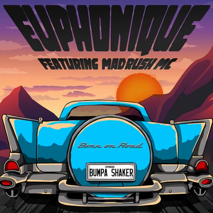 Bumpa Shaker album by Euphonique & Madrush MC - Drum and Bass Cover Art
