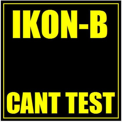 Cant Test album by Ikon-B - Drum and Bass Cover Art