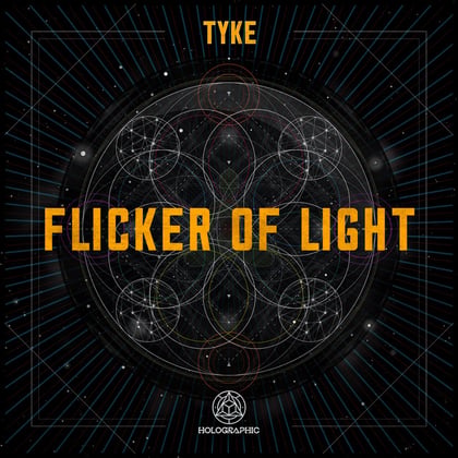 Flicker of Light album by Tyke - Drum and Bass Cover Art