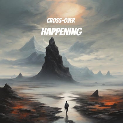 Happening album by Cross-Over - Drum and Bass Cover Art