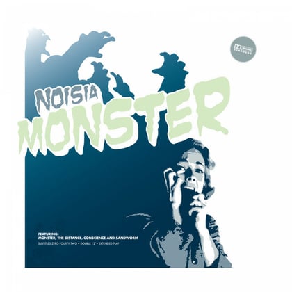 Monster album by The Upbeats & Noisia - Drum and Bass Cover Art