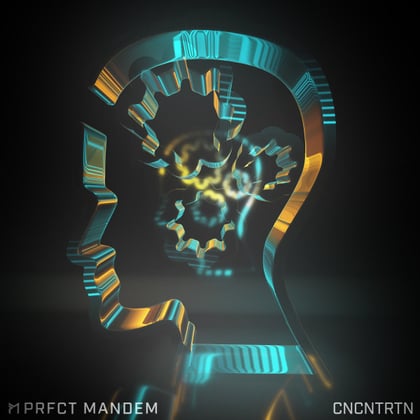 CNCNTRTN album by PRFCT Mandem - Drum and Bass Cover Art