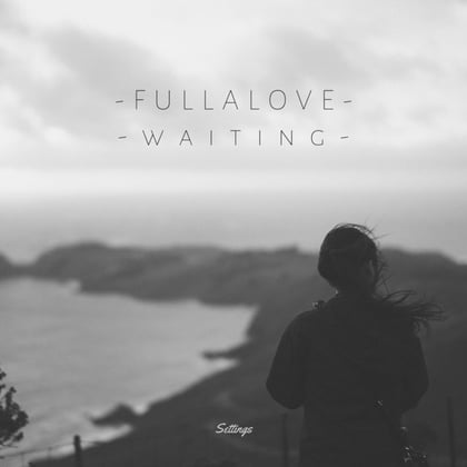 Waiting album by Fullalove - Drum and Bass Cover Art