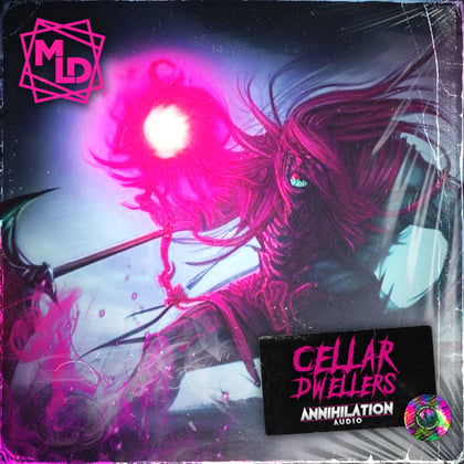 Cellar Dwellers album by M.L.D - Drum and Bass Cover Art