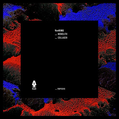Monolith / Collagen album by VovKING - Drum and Bass Cover Art