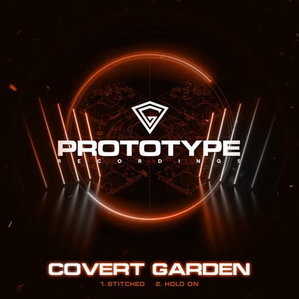 Stitched / Hold On album by Covert Garden - Drum and Bass Cover Art