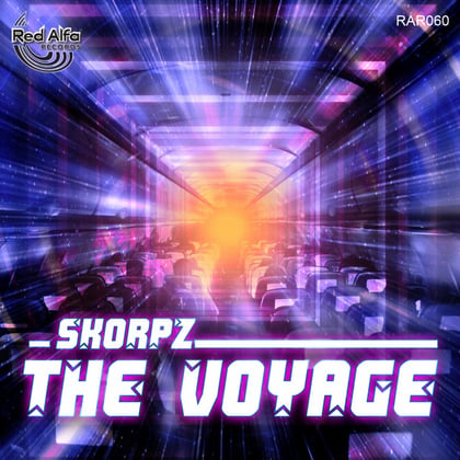 The Voyage album by Skorpz - Drum and Bass Cover Art