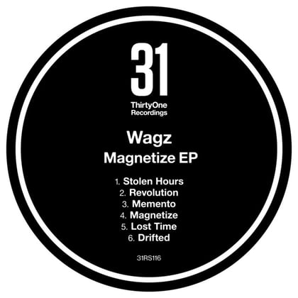 Magnetize EP album by Wagz - Drum and Bass Cover Art