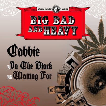 Waiting For / In the Black album by Cabbie - Drum and Bass Cover Art