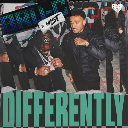 Differently (Feat. MIST) album by Bru-C - Drum and Bass Cover Art