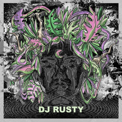 Cathedral album by DJ Rusty - Drum and Bass Cover Art