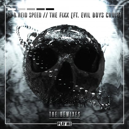 The Fixx (Remixes) album by Reid Speed - Drum and Bass Cover Art