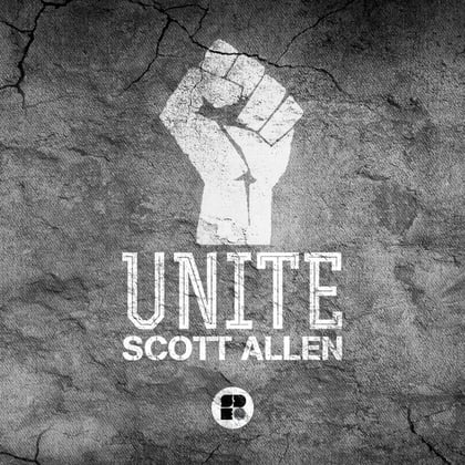Unite album by Scott Allen - Drum and Bass Cover Art