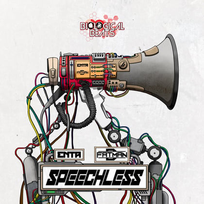 Speechless album by enta & Fatman D - Drum and Bass Cover Art
