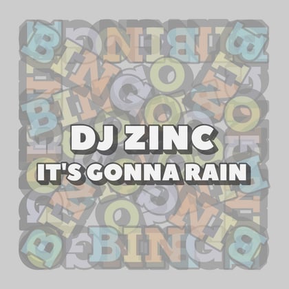 It's Gonna Rain album by DJ Zinc - Drum and Bass Cover Art
