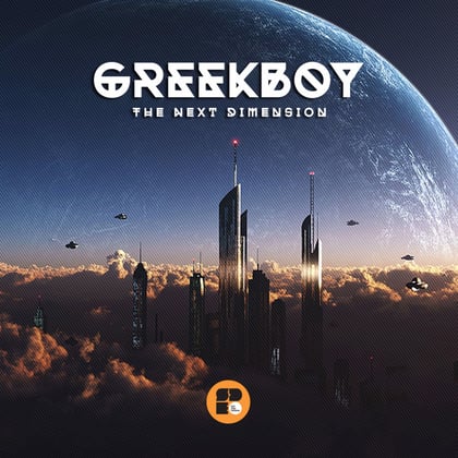 The Next Dimension album by Eschaton & Greekboy - Drum and Bass Cover Art