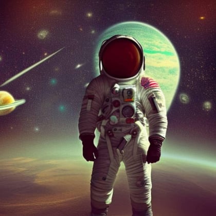 Spaced album by Solotek - Drum and Bass Cover Art