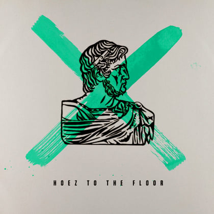 Hoez to the Floor album by Rockwell - Drum and Bass Cover Art