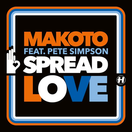 Spread Love / Contact album by Makoto - Drum and Bass Cover Art