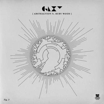 Abstraction album by GLXY - Drum and Bass Cover Art