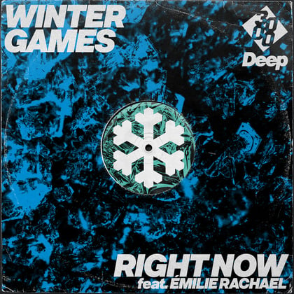 Right Now (Radio Edit) album by Captain Bass, Winter Games, Émilie Rachel & 3000 Deep - Drum and Bass Cover Art