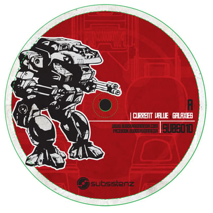 Galaxies / Specific Functions album by Current Value - Drum and Bass Cover Art