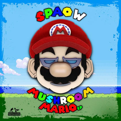 Mushroom Mario album by Spaow - Drum and Bass Cover Art