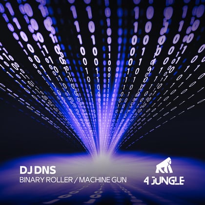 Binary Rooller / Machine Gun album by Dj Dns - Drum and Bass Cover Art