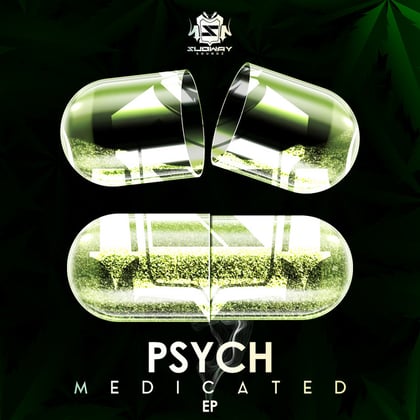 Medicated album by Psych - Drum and Bass Cover Art