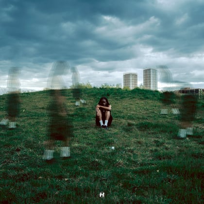 Breathe album by Gabriella Bongo - Drum and Bass Cover Art