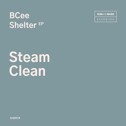 Steam Clean album by BCee - Drum and Bass Cover Art