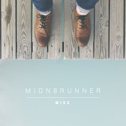 Miss album by Midn8Runner - Drum and Bass Cover Art