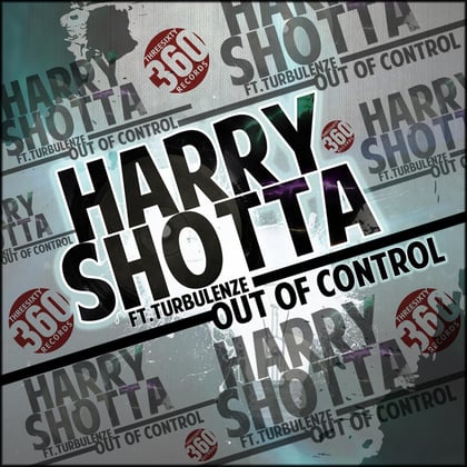 Out Of Control album by Harry Shotta - Drum and Bass Cover Art