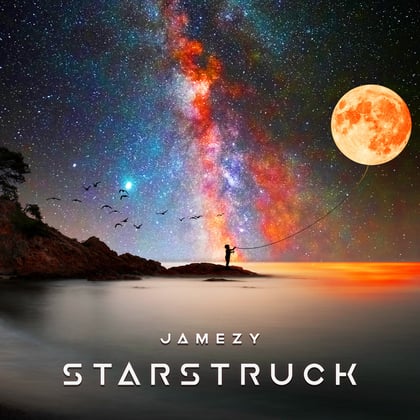 Starstruck album by Jamezy - Drum and Bass Cover Art