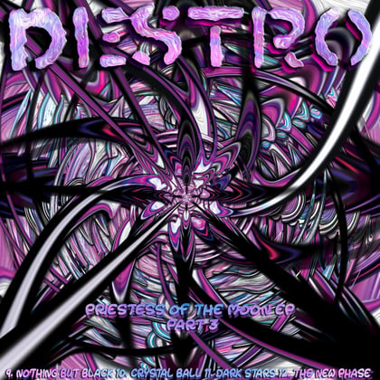 Priestess Of the Moon Part 3 album by Destro - Drum and Bass Cover Art