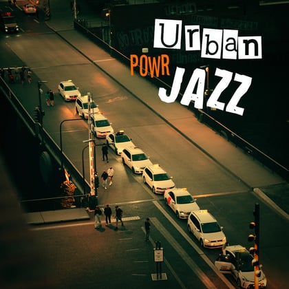 Urban Jazz album by PoWR - Drum and Bass Cover Art