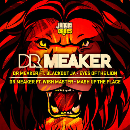 Eyes Of The Lion / Mash Up The Place album by Dr Meaker - Drum and Bass Cover Art