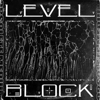 LEVEL / BLOCK album by Rockwell, The Upbeats & Phace - Drum and Bass Cover Art