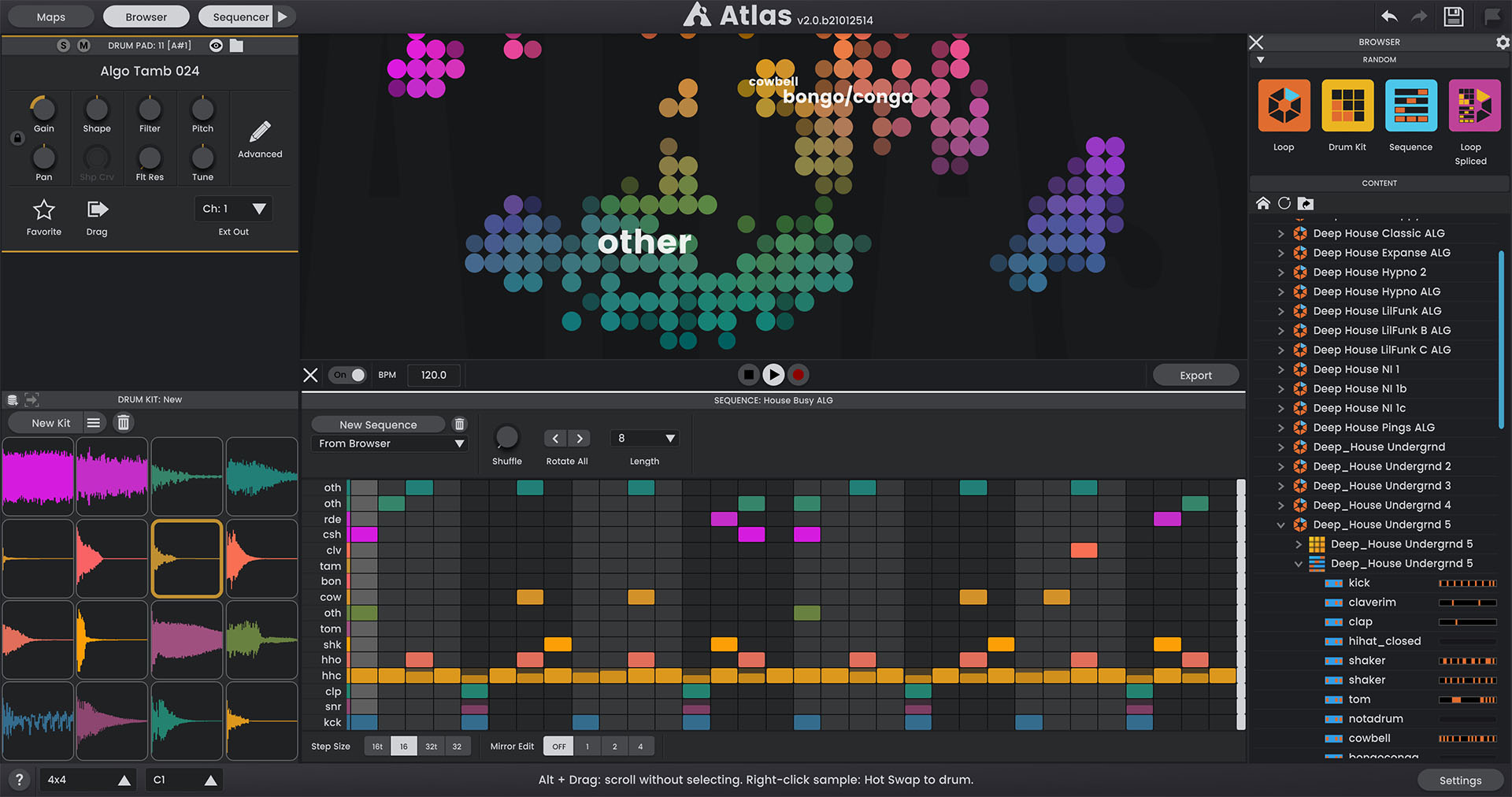 Cutting up breaks with Atlas 2 by Algonaut